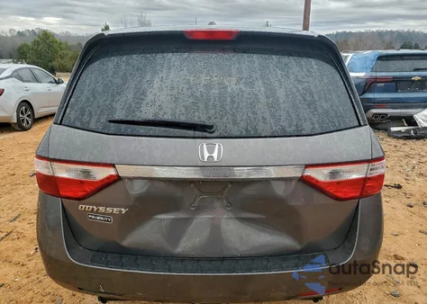 2012 Honda Odyssey Exl from USA, damaged, VIN 5FNRL5H64CB092787